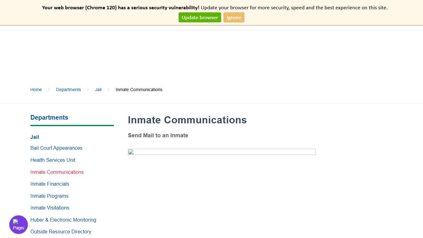 Manitowoc County - Inmate Communications - Manitowoc County